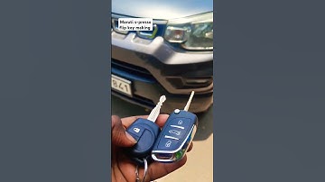 Maruti s-presso New flip key making #remote #automobile #suv #car #locksmith #shorts