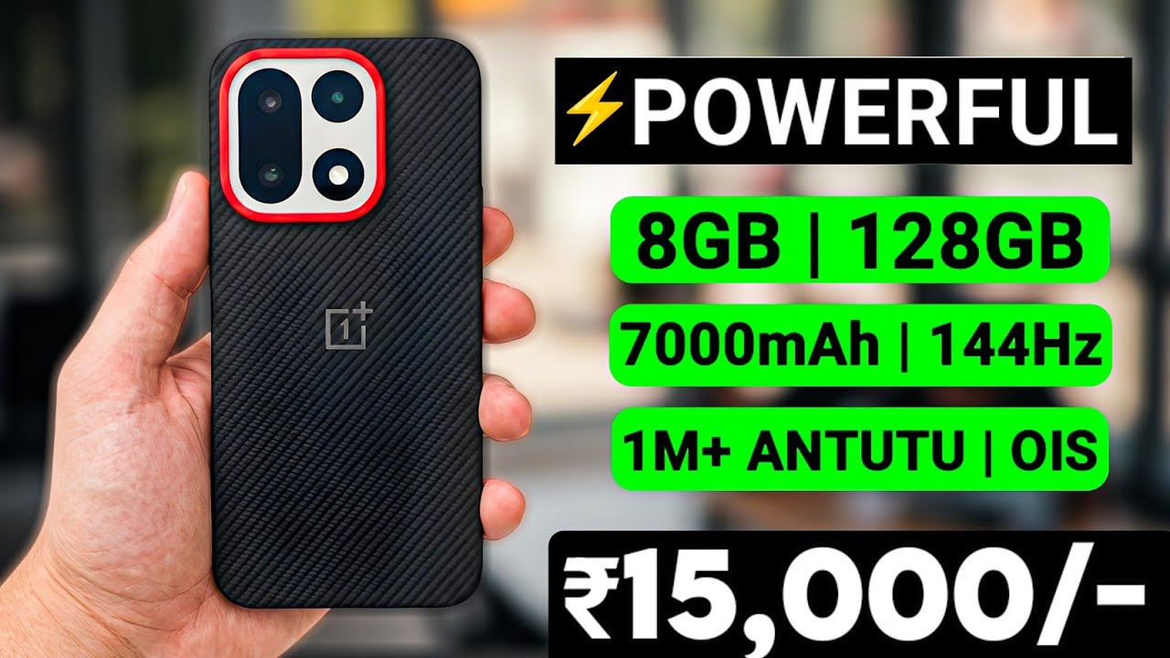 Top 4 Best 5G All-Rounder Smartphones Under ₹15,000 (2026 Edition) ⚡