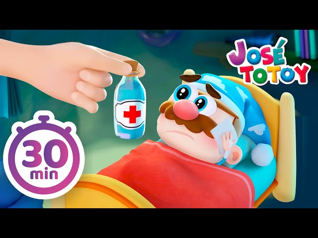 Cuentos Infantiles Totoy - 30 Minutos de Historias de Jose Comelon!!! En Español Completo class=