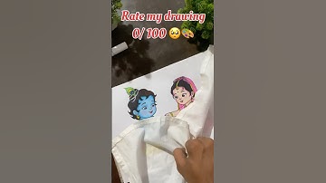 Karishna radha drawing 🎨🌸] drop your cmnt 🥺🫰] #radhakrishna #shorts #art #drawing