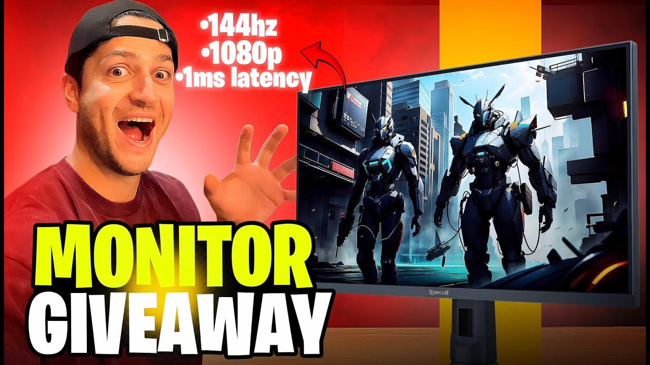 Best Gaming Monitor for free in Pakistsan | Red Dragon Monitor Review & Giveaway