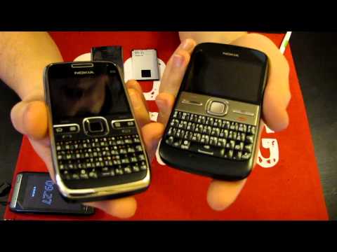 Nokia E5 vs Nokia E72 [HD]
