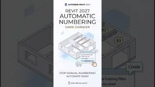 Revit 2027 Numbering Tool 🔢 Automate Beam Tagging Like a Pro