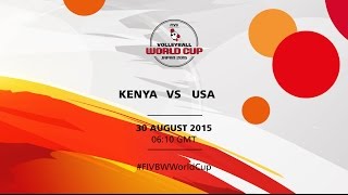 Kenya v USA - FIVB Volleyball Women's World Cup Japan 2015