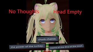 Having an intellectual conversation with Joken. | The VRChat Experience