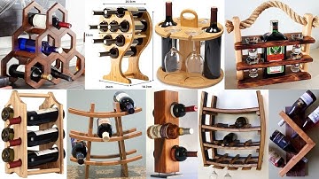 Contemporary wine rack, wine stand and wine storage ideas you can make for sale or personal use