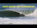 The best swell of winter in france huge barrel fest in hossegor  surf report  01 febuary 2024