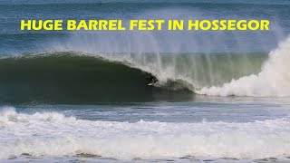 The best swell of winter in FRANCE. Huge barrel fest in HOSSEGOR / Surf report - 01 Febuary 2024