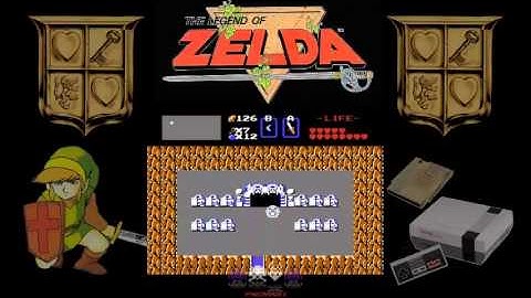 The Legend of Zelda (NES) - Walkthrough - Part 7 - The Dragon Dungeon