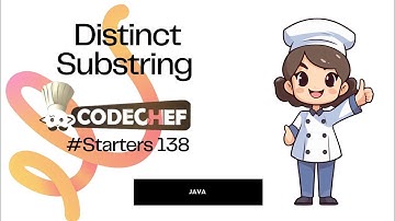 CodeChef Starters 138 Distinct Substring Solution || #DISTSUB #codechef #Starters138 #java #cp