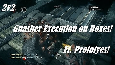 Gears of War: Ultimate Edition - 2v2 Gnasher Execution ft. Prototyes!