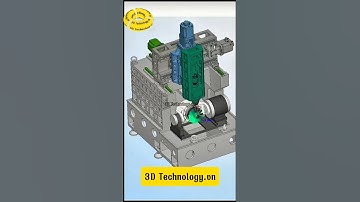 5 Axis CNC - 3DTechnology.vn #machine #3d #3dmodeling#cnc #manufacturing #design #solidworks#blender