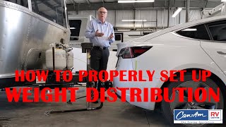 How To Properly Set Up Your Weight Distribution System  CanAm RV Centre