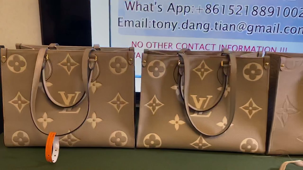 Louis Vuitton OnTheGo GM Bicolore