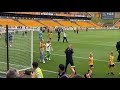 Wolves players lap of appreciation to the fans wolves 13 palace