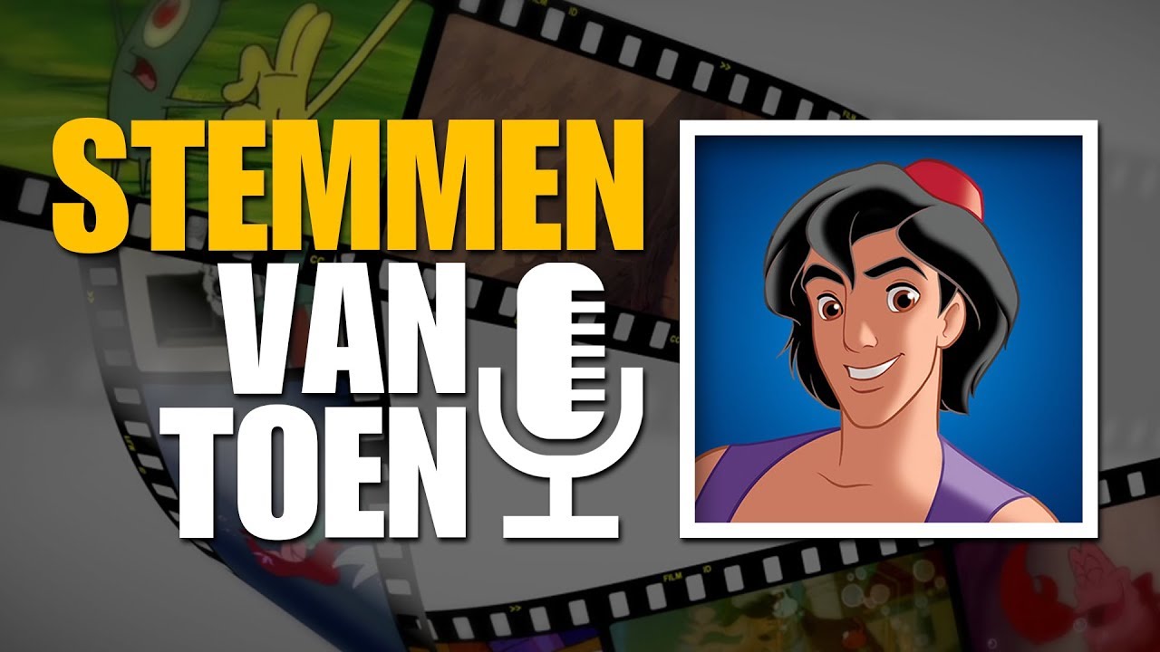 De stem van 'Aladdin' - Bart Bosch