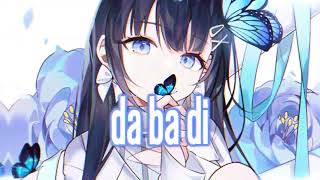 Nightcore - Blue (Da Ba Dee) - Lyrics