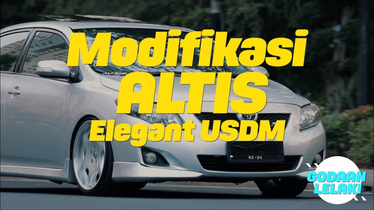 Legenda Jalanan: Mengupas Tuntas Modifikasi Toyota Altis 2002