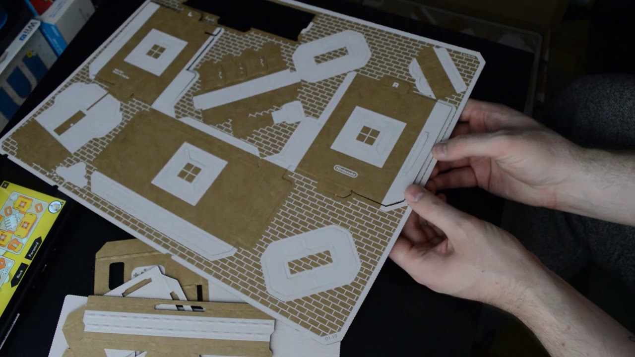 ASMR Звуки игр 8: Сборка Nintendo Labo