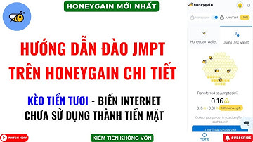 Kèo Tiền Tươi Khai Thác JMPT Trên Honeygain - Biến Internet Chưa Sử Dụng Thành Tiền