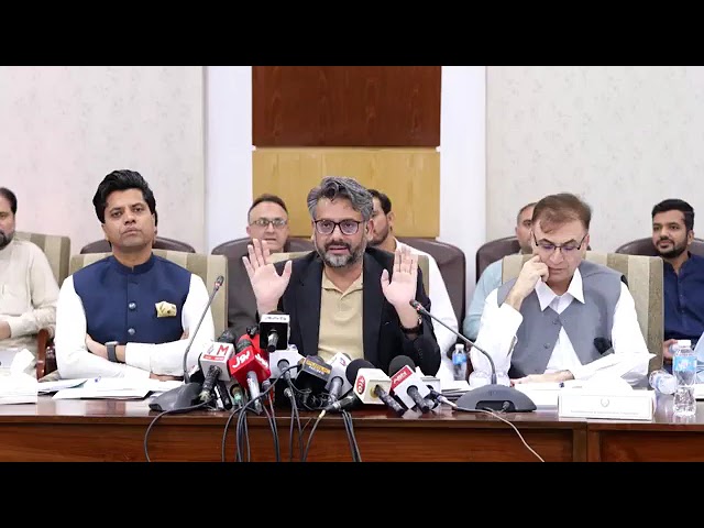 شفیع جان اور مزمل اسلم کی خیبر پختونخوا خوشحال بجٹ کے حوالے سے مشترکہ پریس کانفرنس!