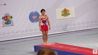 20171110世界選手権タンブリング予選 杉浦隼平① screenshot 4