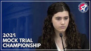 2025 Ohio High School Mock Trial State Championship