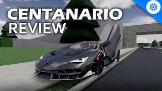 Accelerate X: Lamborghini Centanario Review (Roblox)