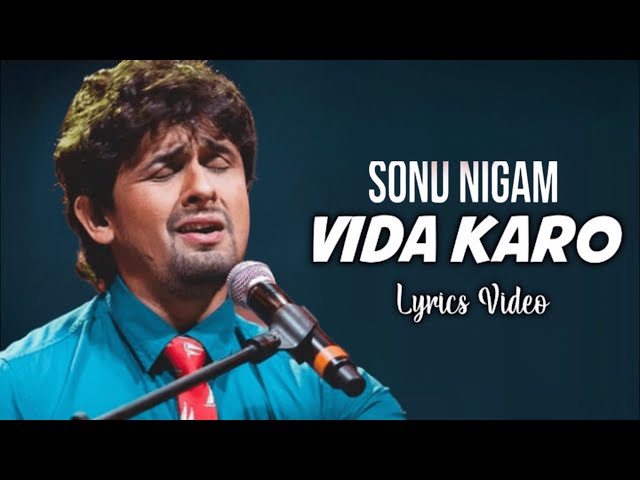 Sonu Nigam: Vida Karo (Lyrics) | Amar Singh Chamkila | A.R Rahman, Irshad Kamil class=