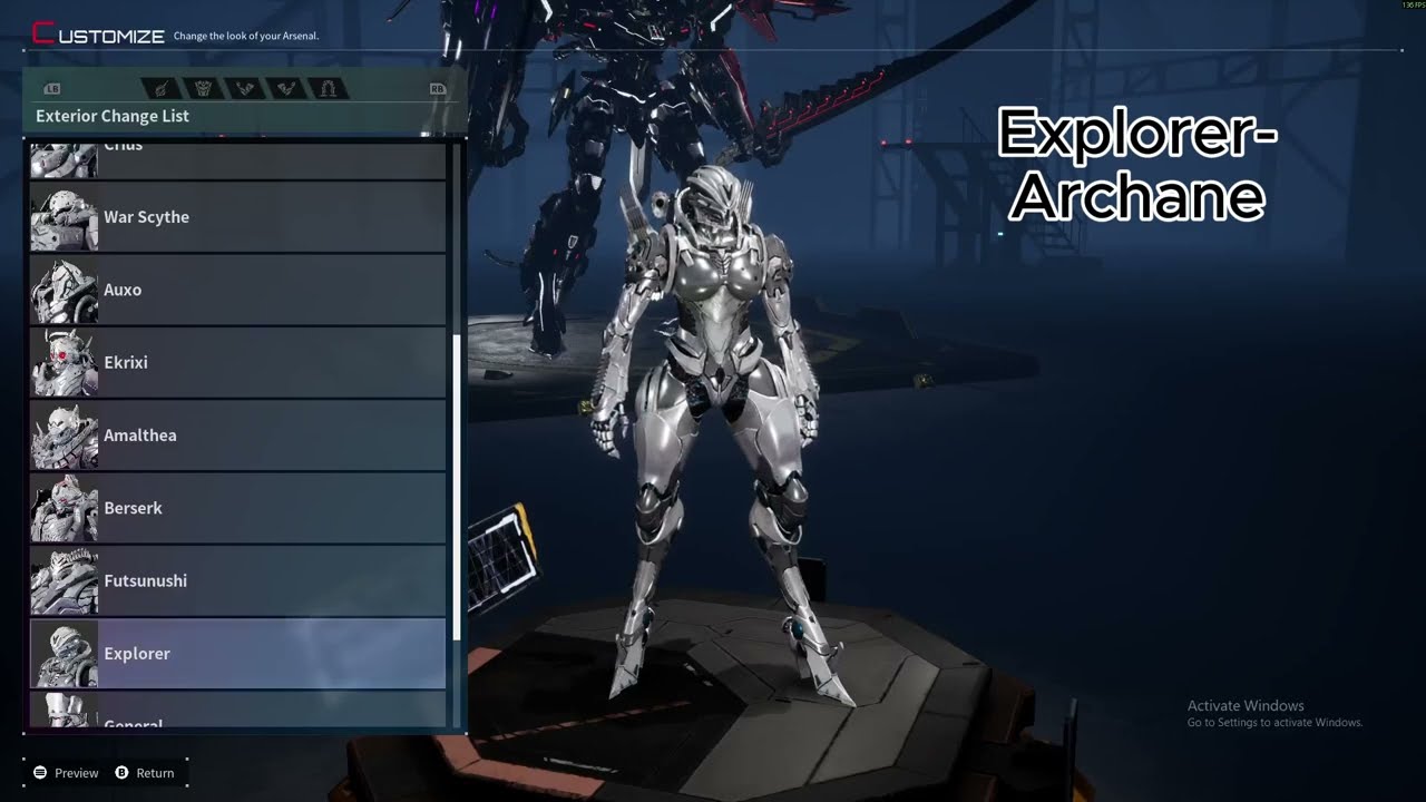 Daemon X Machina: Titanic Scion - Armor Set Explorer (Arachne
