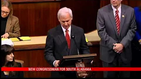 Bradley Byrne Taking Office Wednesday