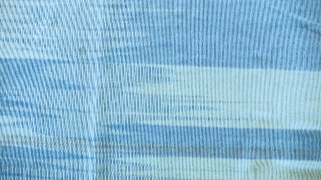 Skyline Blues Modern Flat-Weave Rug N12948