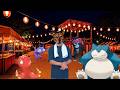 変な屋台ばっかりあるポケモンたちの夏祭り