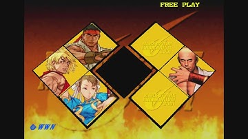Capcom vs. SNK 2 - Ryu, Ken, and Chun-Li Arcade Mode