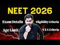 NEET 2026 Eligibility EXPOSED What You Need to Know | Sarthi Plus