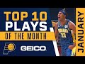 Indiana Pacers Top 10 Plays Of The Month January 2020 21 NBA Season 