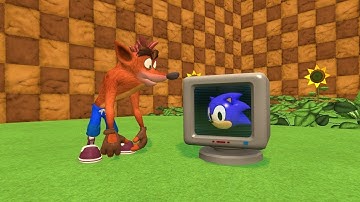 What If Crash Bandicoot Was In Sonic?