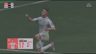 New record, Zhang got 21goals in one match.