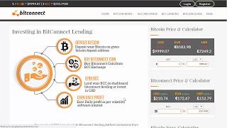 bitconnect ponzi scam collapses