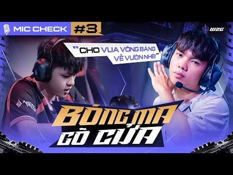 MIC CHECK #3: SGP - 1S: SENDING THE KING OF THE GROUP STAGE BACK TO THE GARDEN | AOGW26