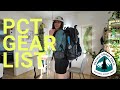 Everything i need to hike 2650 miles on the pacific crest trail  545 kg lightweight pct gear list