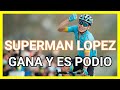 Etapa 17 Tour de Francia 2020 - Superman Lopez Gana y es Podio - Egan Bernal se Retira.