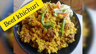 Beef Khichuri. Vuna Khichuri Recipe By Fatemas Ranna Ghor