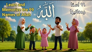 Asma-ul-Husna (أسماء الله الحسنى) | 99 Beautiful Names of Allah with Meaning & Recitation