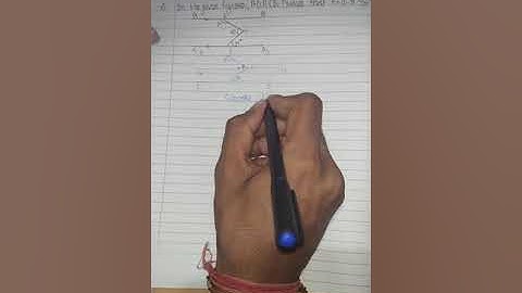 How to proof angle (p+q-r=180)if line AB parallel to CD