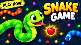 I Created a Snake Game Using AI! 🎮🔥 | 2D Snake Game