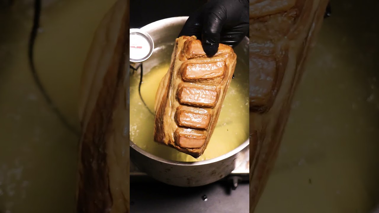 ボイルで仕上げるベーコン風-豚バラの燻製 #shorts #豚肉