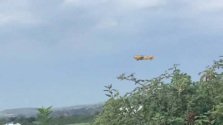 Shoreham airport - LOUD T6 Texan takeoff