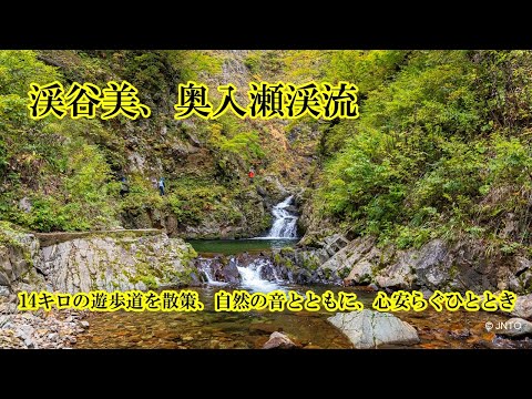 日本旅行「奥入瀬渓流」(in Aomori)：14キロの遊歩道を散策、自然の音とともに、心安らぐひととき
