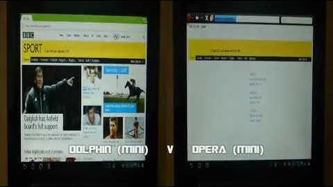 Asus Transformer Prime (TF201, TF300, TF700) Video 23: Browser Faceoff